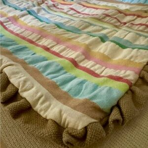 Three Striped Multicolor Seer Sucker Pillow Covers